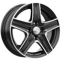 Литые диски МАГНУМ (КЛ160) 5.500xR14 4x100 DIA67.1 ET38 алмаз для Hyundai Getz