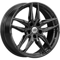 Литые диски Up112 (КС1017) 7.000xR18 5x114.3 DIA66.1 ET40 New Black для Renault Megane Литые диски Up112 (КС1017) 7.000xR18 5x114.3 DIA66.1 ET40 New Black для Renault Megane