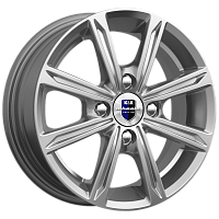 Литые диски Флэш (КС710) 5.000xR13 4x100 DIA67.1 ET45 дарк платинум